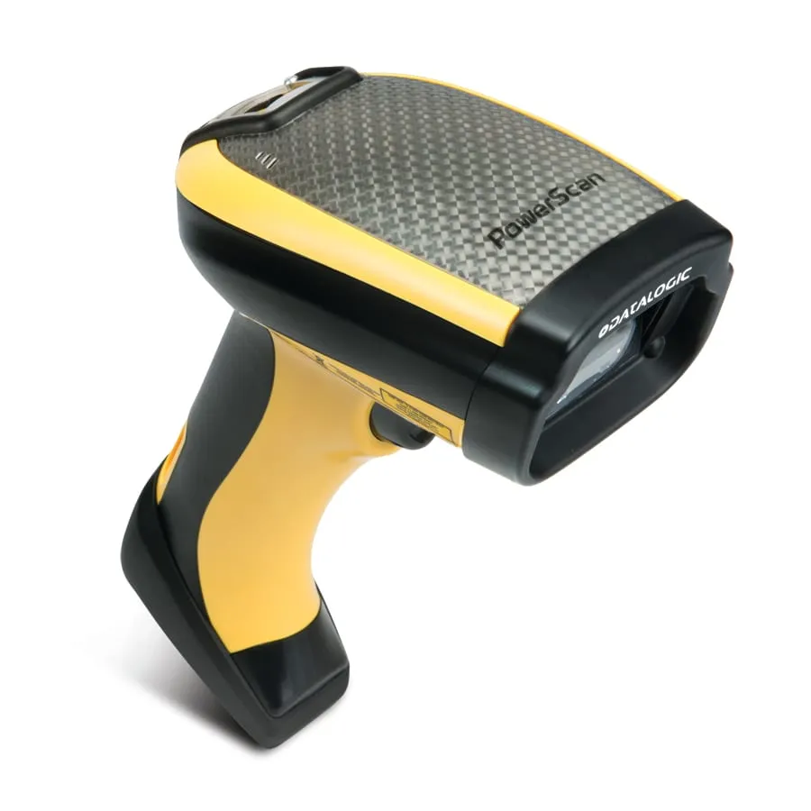 Datalogic PowerScan 9500 DPM Evo kablolu el tipi okuyucu, sağ önden görünüm