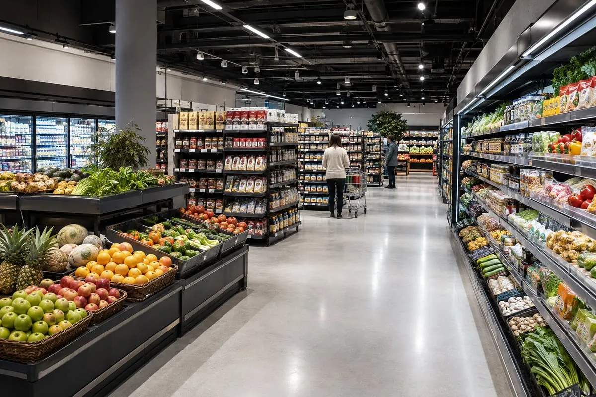 Market reyonları arasında fiyat ve kampanya bilgisinin müşteriye ulaştığı satış alanı